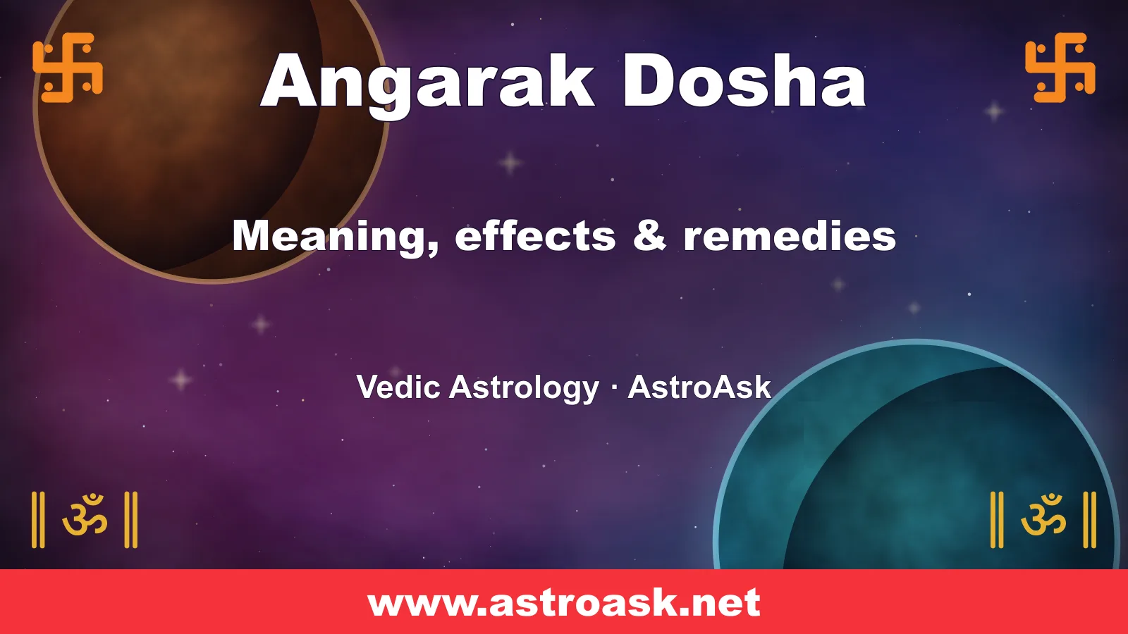 Angarak Dosha — meaning, effects and remedies in Vedic astrology | AstroAsk