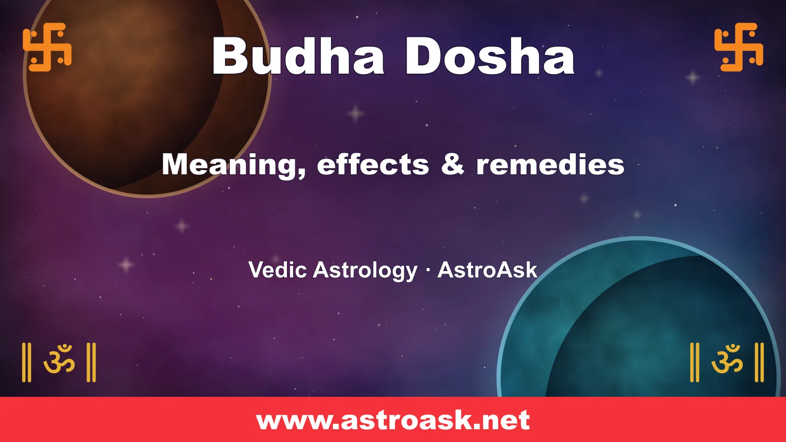 Budha Dosha — meaning, effects and remedies in Vedic astrology | AstroAsk