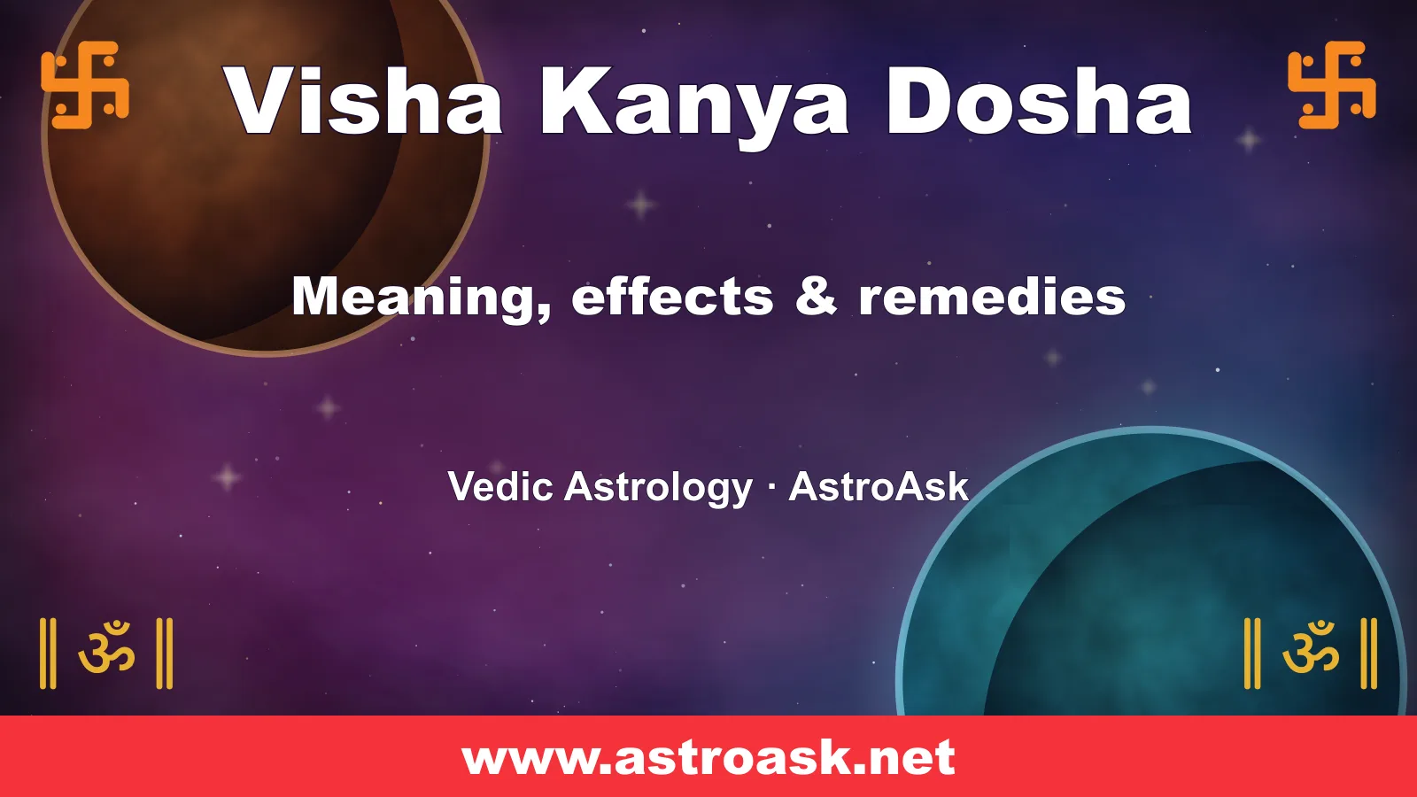 Visha Kanya Dosha — meaning, effects and remedies in Vedic astrology | AstroAsk