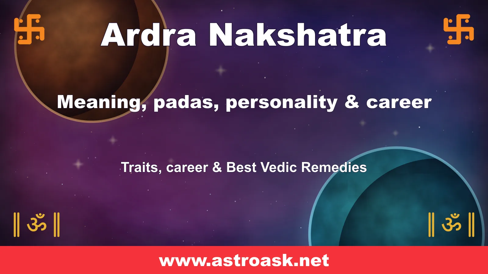 Ardra Nakshatra — Vedic lunar mansion illustration | AstroAsk