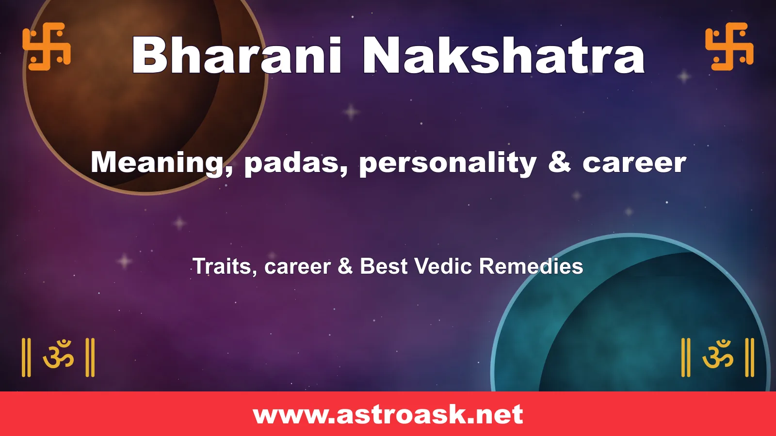 Bharani Nakshatra — Vedic lunar mansion illustration | AstroAsk