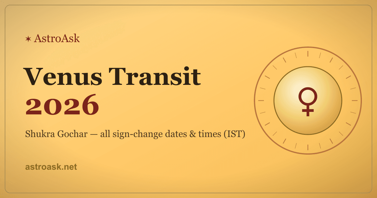 Venus Transit 2026